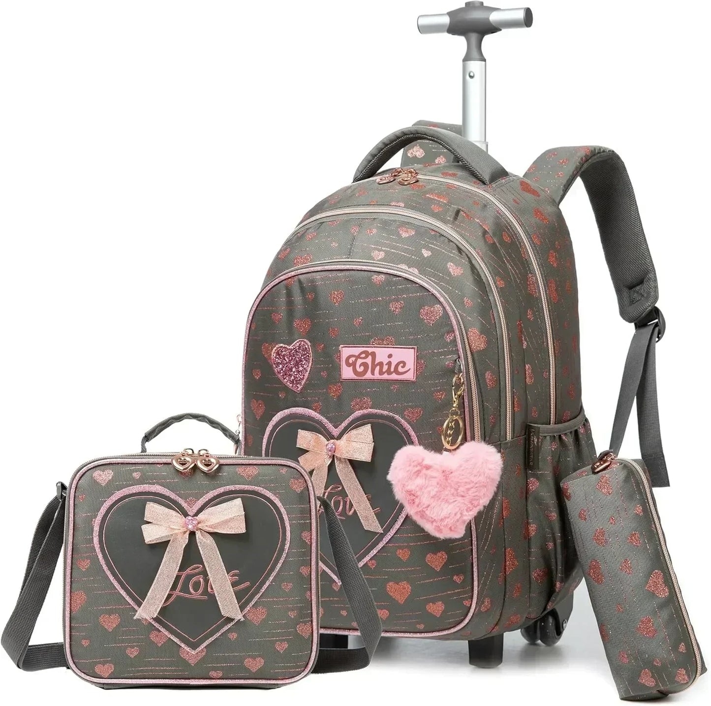 Ensemble de chariots scolaires 3 en 1 RollieBuddies™
