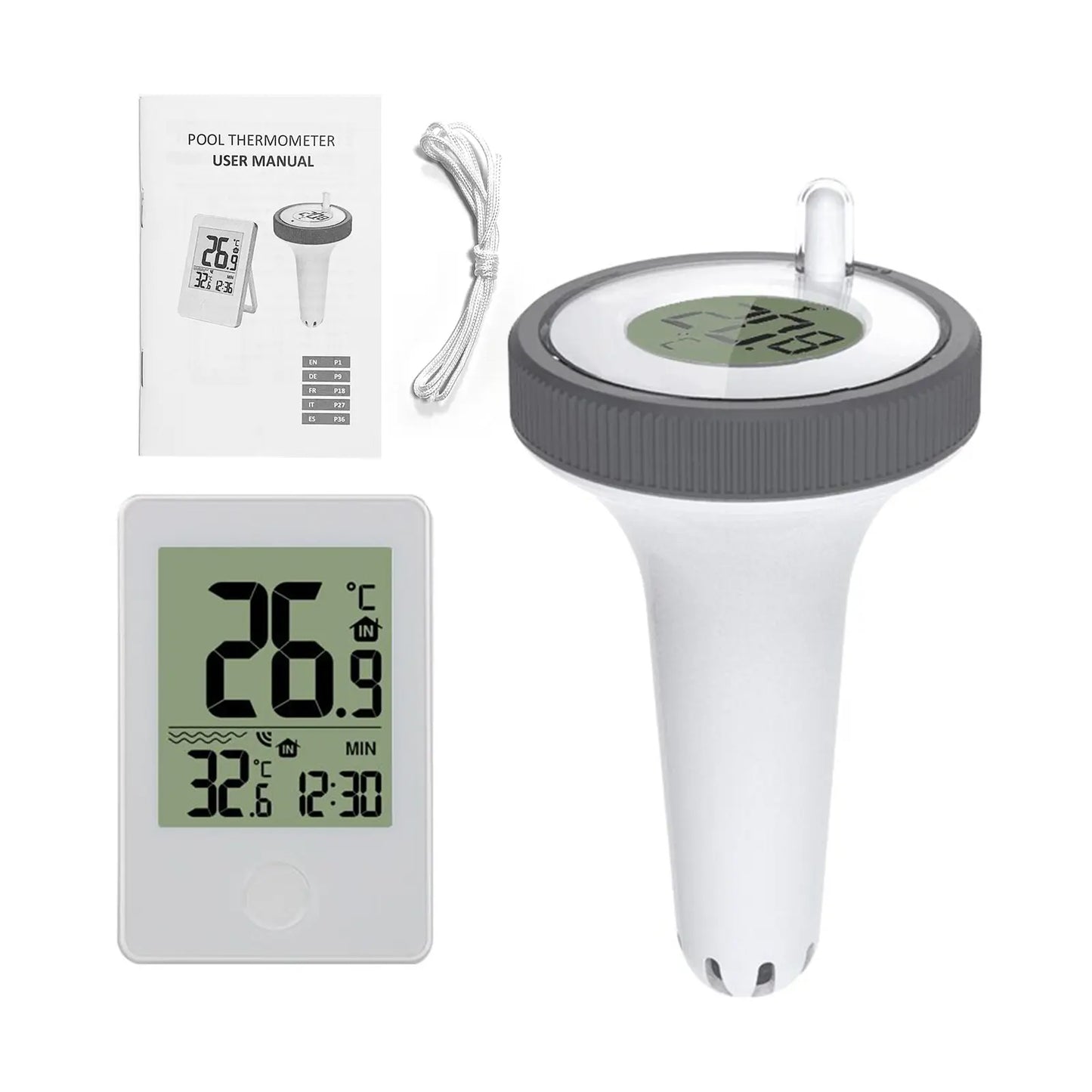 Thermomètre de piscine numérique AquaFloat™ 