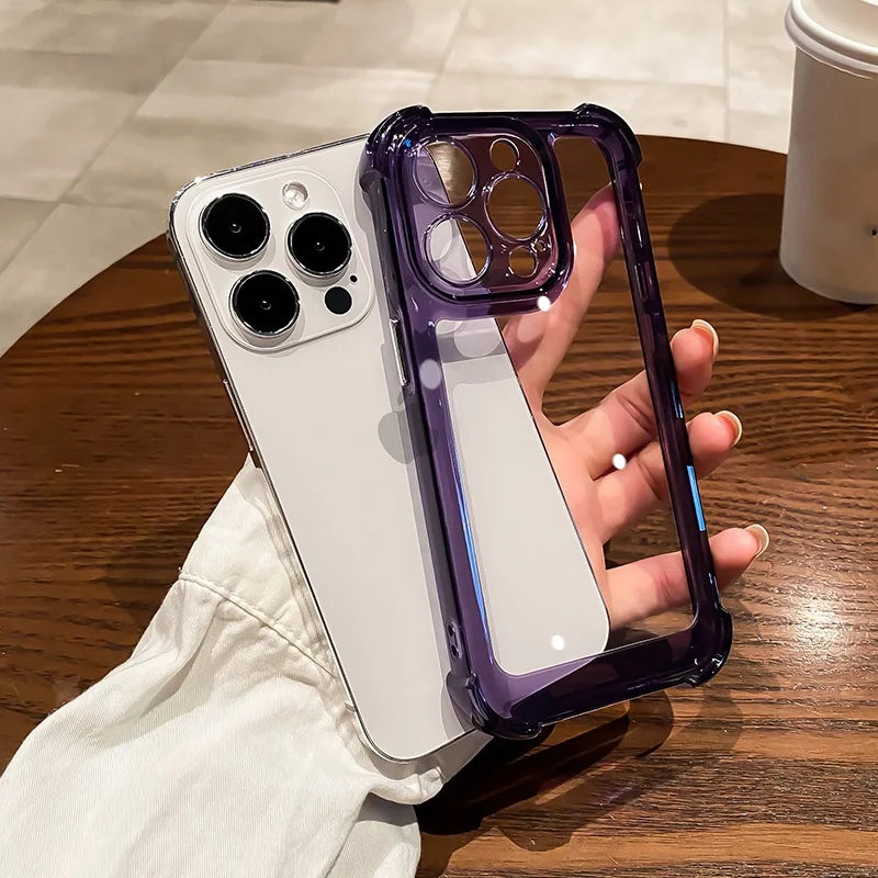 Estuche de lujo ClearGuard™: protección prémium con transparencia cristalina 