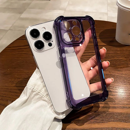 Estuche de lujo ClearGuard™: protección prémium con transparencia cristalina 