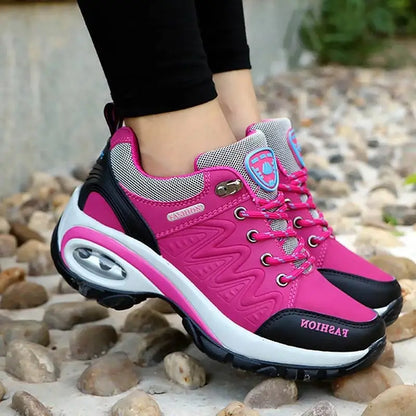 StrideLuxe™ – Baskets épaisses de créateur pour femmes 