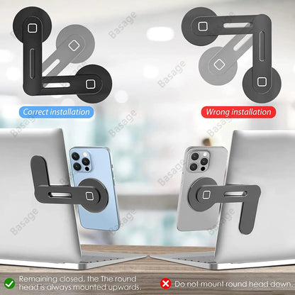 MagnaGrip™ – Organizador de cables magnético para escritorio y hogar