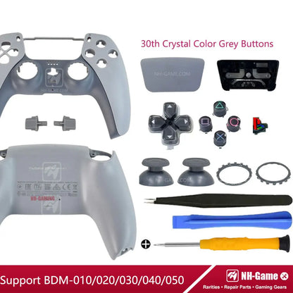 PS5 Controller Shell Kit – 30th Anniversary Edition (Front & Back Cover + Touchpad & Buttons)