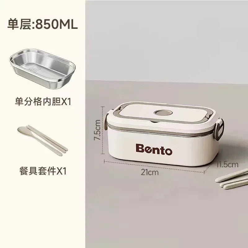 Lonchera de acero inoxidable StackMate™ BentoPro 