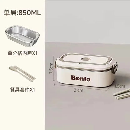 Lonchera de acero inoxidable StackMate™ BentoPro 