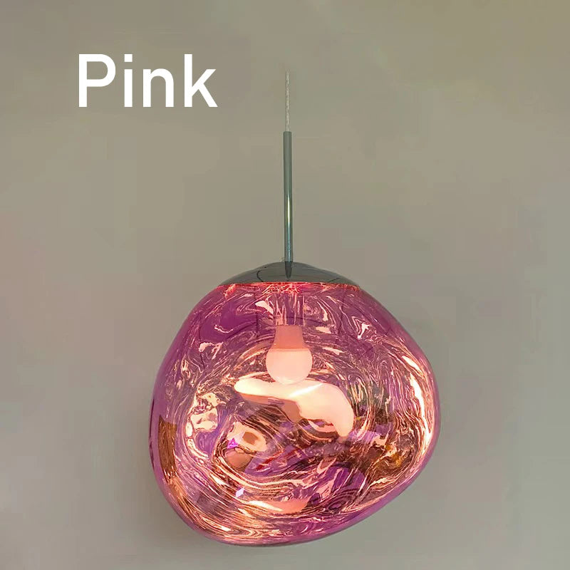 Italian Designer Glass Bubble Pendant Light – Modern Chandelier for Dining, Kitchen & Kids’ Room Decor