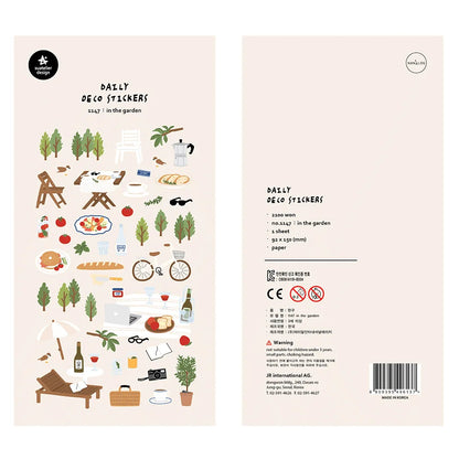 Ensemble d'autocollants Suatelier™ Kawaii Days – Essentiels de la déco coréenne