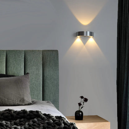 3W LED Indoor Wall Lamps Modern Simple Aluminum Home Lighting Up and Down light Bedroom Living Room Aisle Decorative Wall Lights