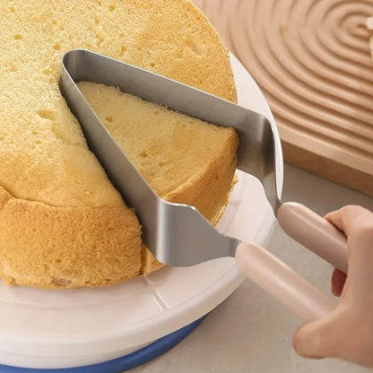 SliceEase™ – Stainless Steel Cake Cutter & Lifter