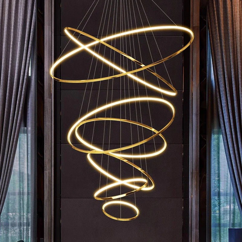 Nordic LED Pendant Lamp – Modern Chandelier Ceiling Light for Dining & Living Room Decor