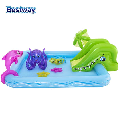 AquaSplash™ Adventure Pool – Centre de jeux gonflable avec aquarium