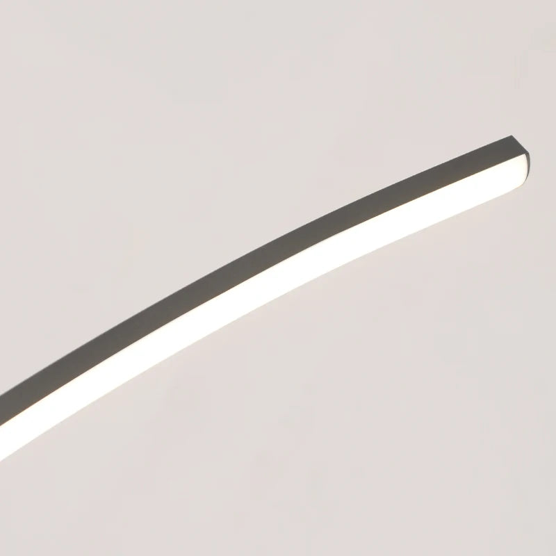 Contemporary LED Pendant Light – Sleek Adjustable Arc Lamp for Dining Room & Kitchen