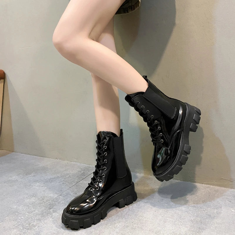 PowerStride™ – Bottes à plateforme et talon épais pour femmes 