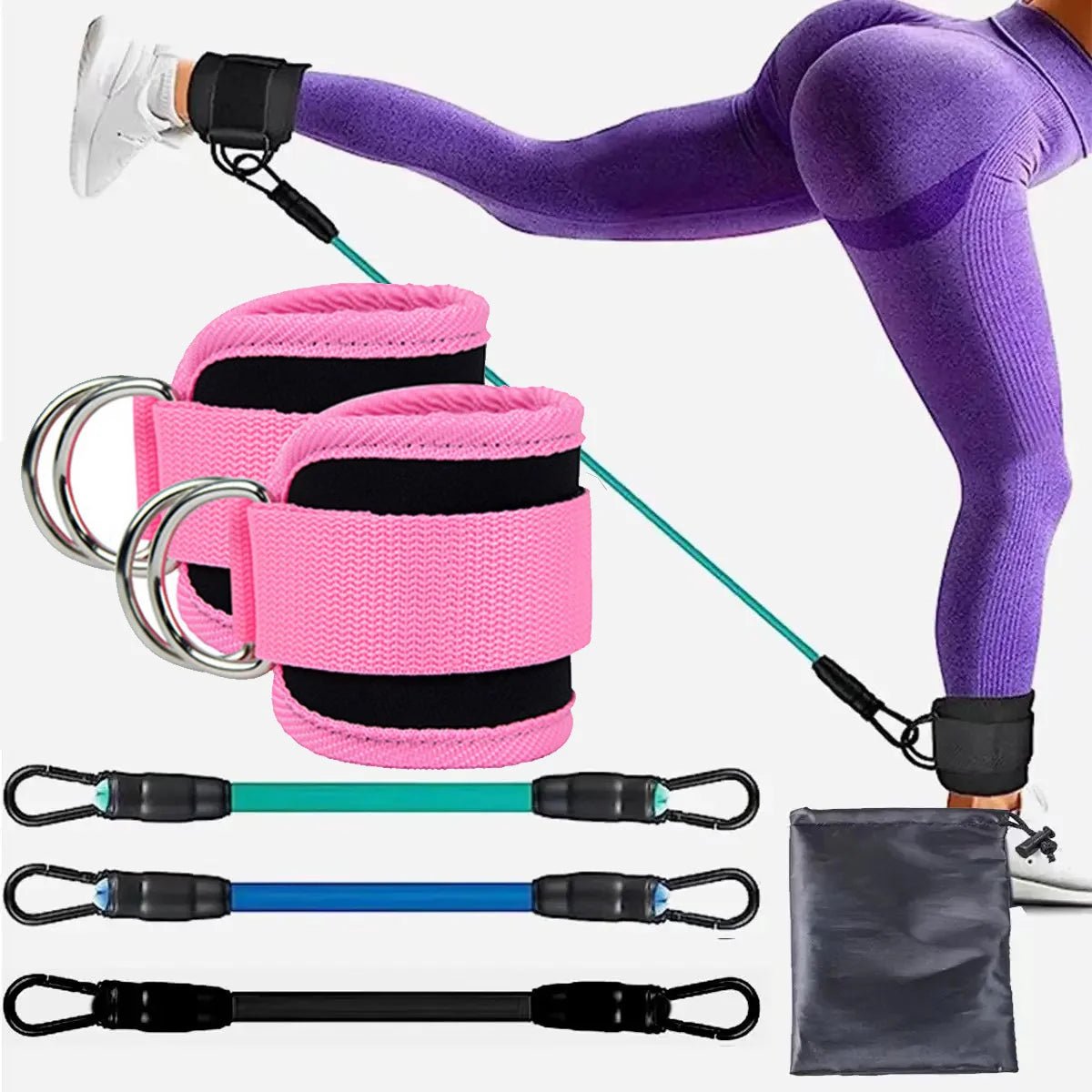 Set de resistencia para piernas FitGuard™: ¡Potencia, estabilidad y resultados para piernas, glúteos y core!