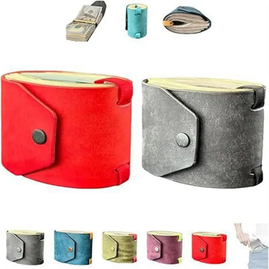 Étui à billets en cuir SwiftFold™ – Organiseur de portefeuille minimaliste