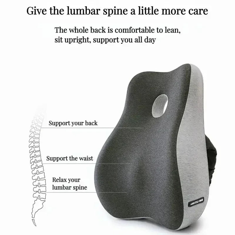 Coussin en mousse à mémoire de forme PostureFlow™ – Confort avancé avec technologie thérapeutique