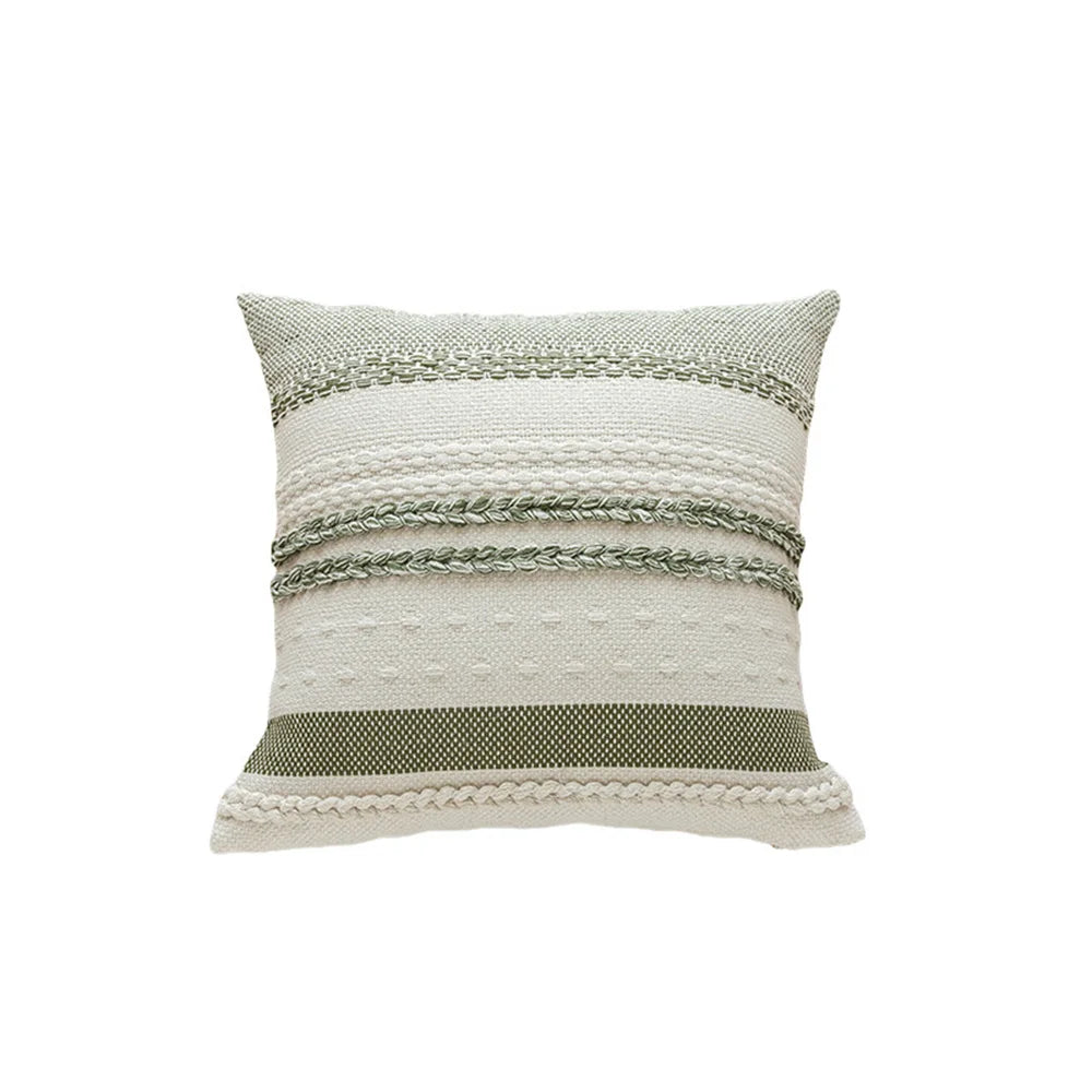 LuxeStripe™ – Funda de cojín premium 