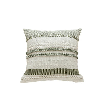 LuxeStripe™ – Funda de cojín premium 