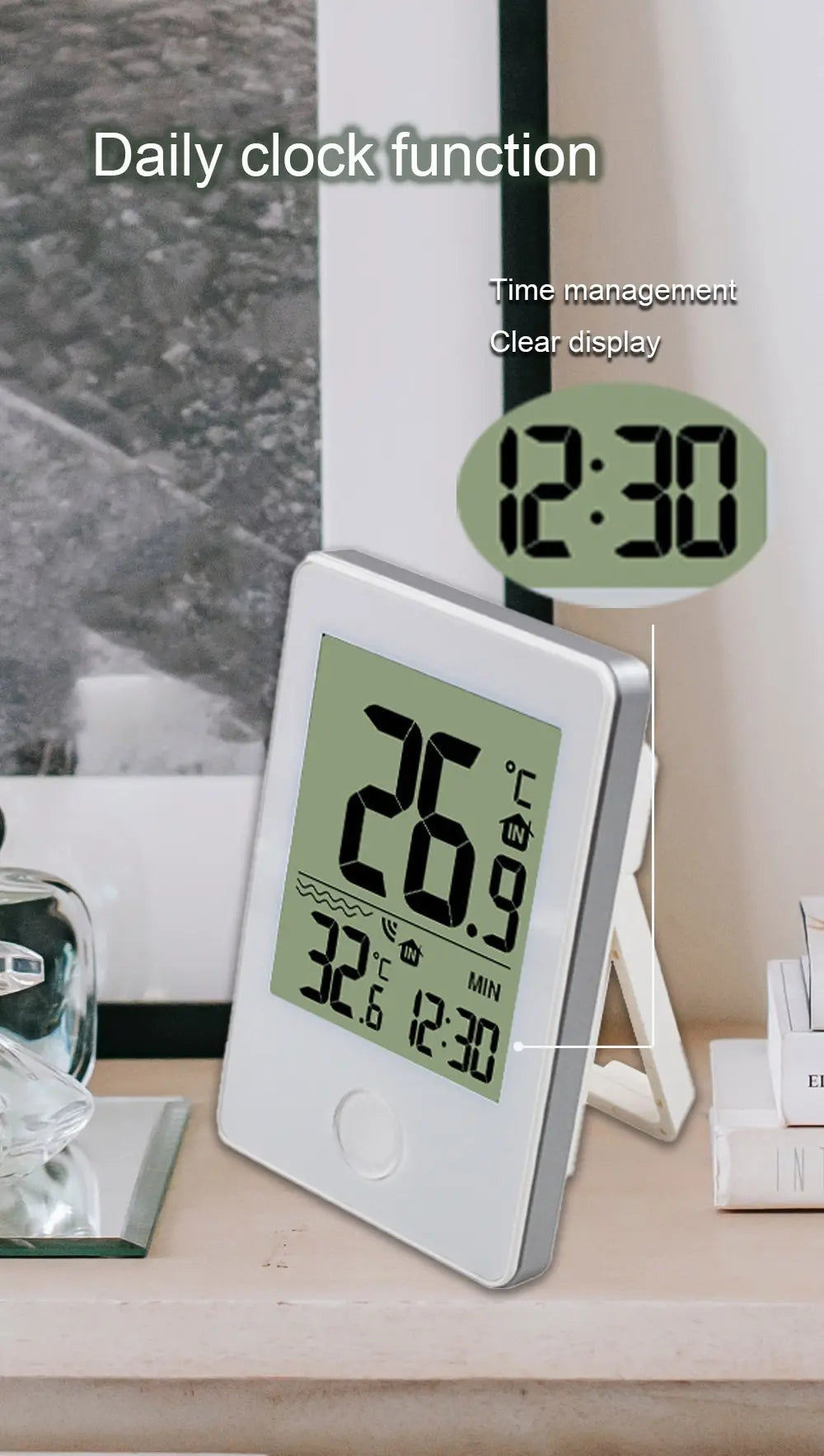 Thermomètre de piscine numérique AquaFloat™ 