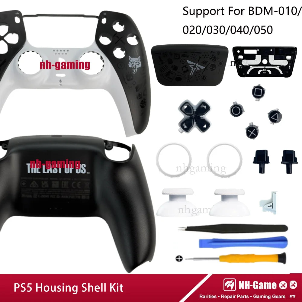 PS5 Controller Shell Kit – 30th Anniversary Edition (Front & Back Cover + Touchpad & Buttons)