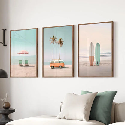 Collection de toiles SunChill™ – L'art abstrait qui transforme votre espace