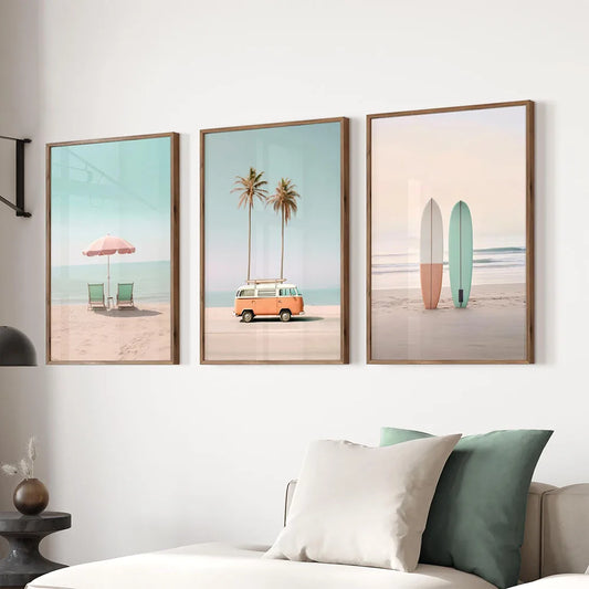 Collection de toiles SunChill™ – L'art abstrait qui transforme votre espace