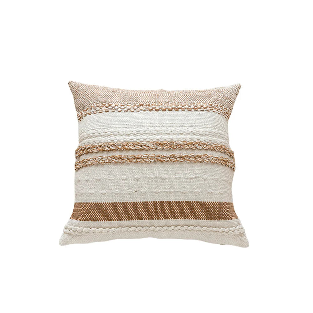 LuxeStripe™ – Funda de cojín premium 