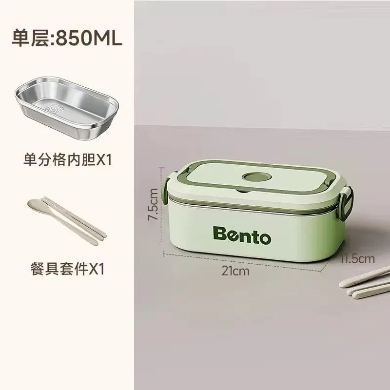 Lonchera de acero inoxidable StackMate™ BentoPro 