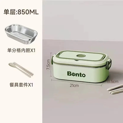 Lonchera de acero inoxidable StackMate™ BentoPro 