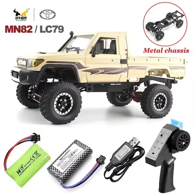 DesertStorm™ MN82 Toyota RC – Conquer Any Terrain with Style and Power!