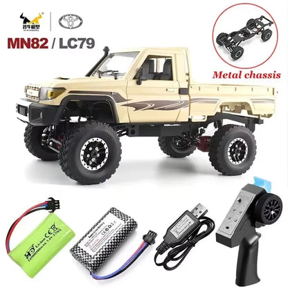 DesertStorm™ MN82 Toyota RC – Conquer Any Terrain with Style and Power!