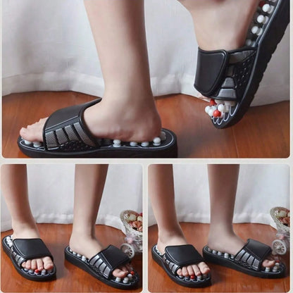 AcuStep™ – Chaussons de massage rotatifs pour points d'acupuncture 