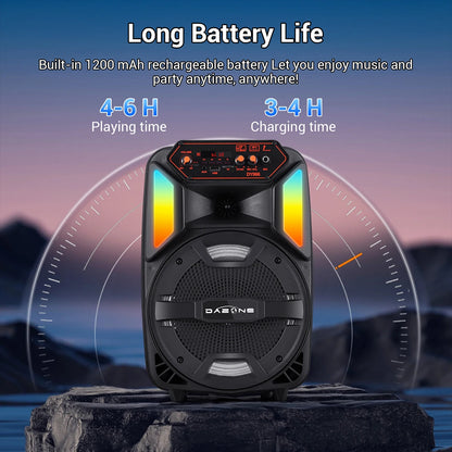BoomStorm™ 1000 W — Enceinte de fête portable sans fil