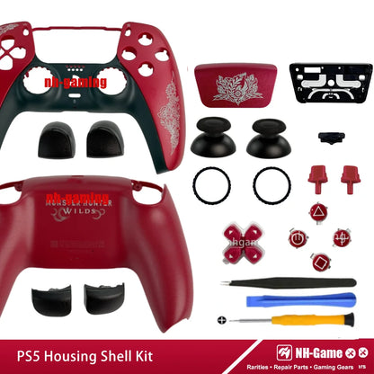 PS5 Controller Shell Kit – 30th Anniversary Edition (Front & Back Cover + Touchpad & Buttons)