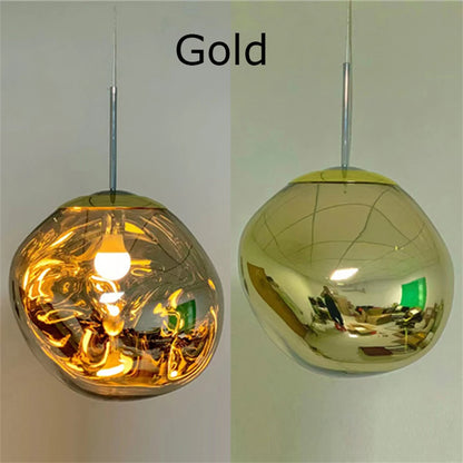 Italian Designer Glass Bubble Pendant Light – Modern Chandelier for Dining, Kitchen & Kids’ Room Decor