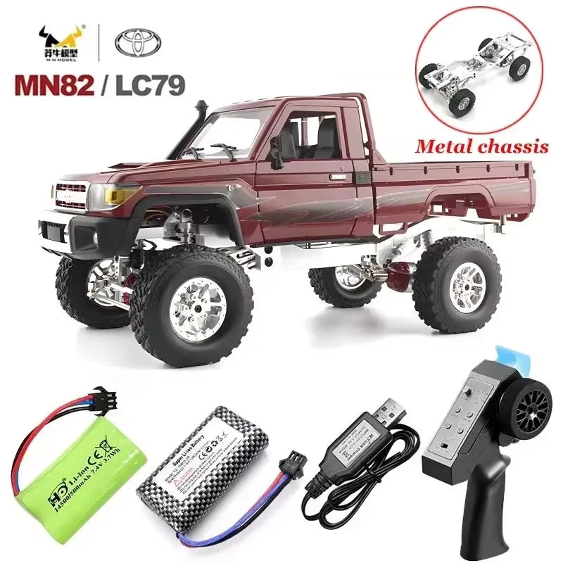 DesertStorm™ MN82 Toyota RC – Conquer Any Terrain with Style and Power!