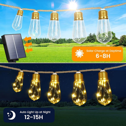 RustiRay™ Solar Fairy Lights