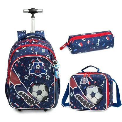Ensemble de chariots scolaires 3 en 1 RollieBuddies™