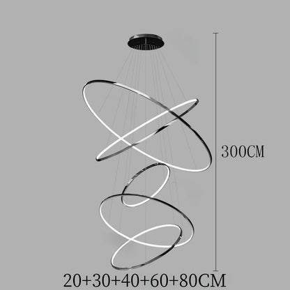 Nordic LED Pendant Lamp – Modern Chandelier Ceiling Light for Dining & Living Room Decor