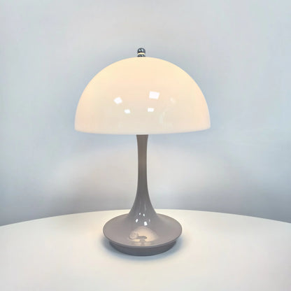 Portable LED Mushroom Lamp – USB Rechargeable Dimmable Bedside Light