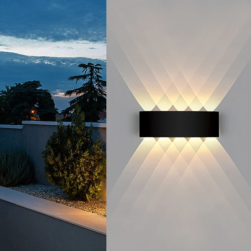 LED Waterproof Wall Light – IP65 Outdoor & Indoor Modern Lamp for Garden, Porch, Bathroom & Living Room