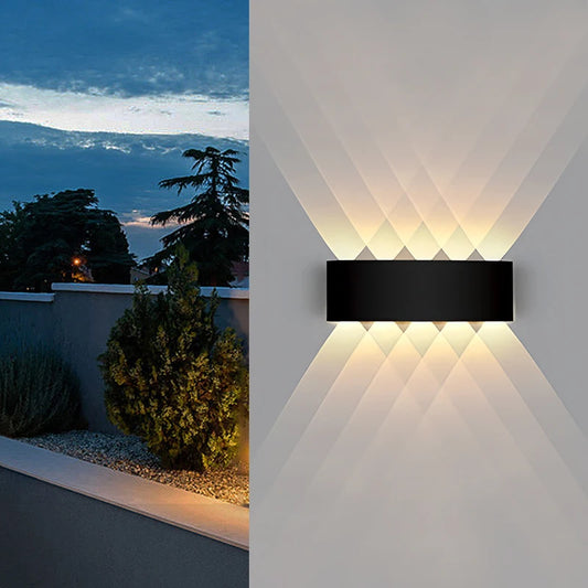 LED Waterproof Wall Light – IP65 Outdoor & Indoor Modern Lamp for Garden, Porch, Bathroom & Living Room