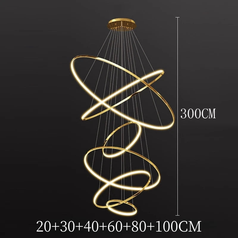 Nordic LED Pendant Lamp – Modern Chandelier Ceiling Light for Dining & Living Room Decor