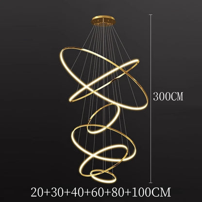 Nordic LED Pendant Lamp – Modern Chandelier Ceiling Light for Dining & Living Room Decor