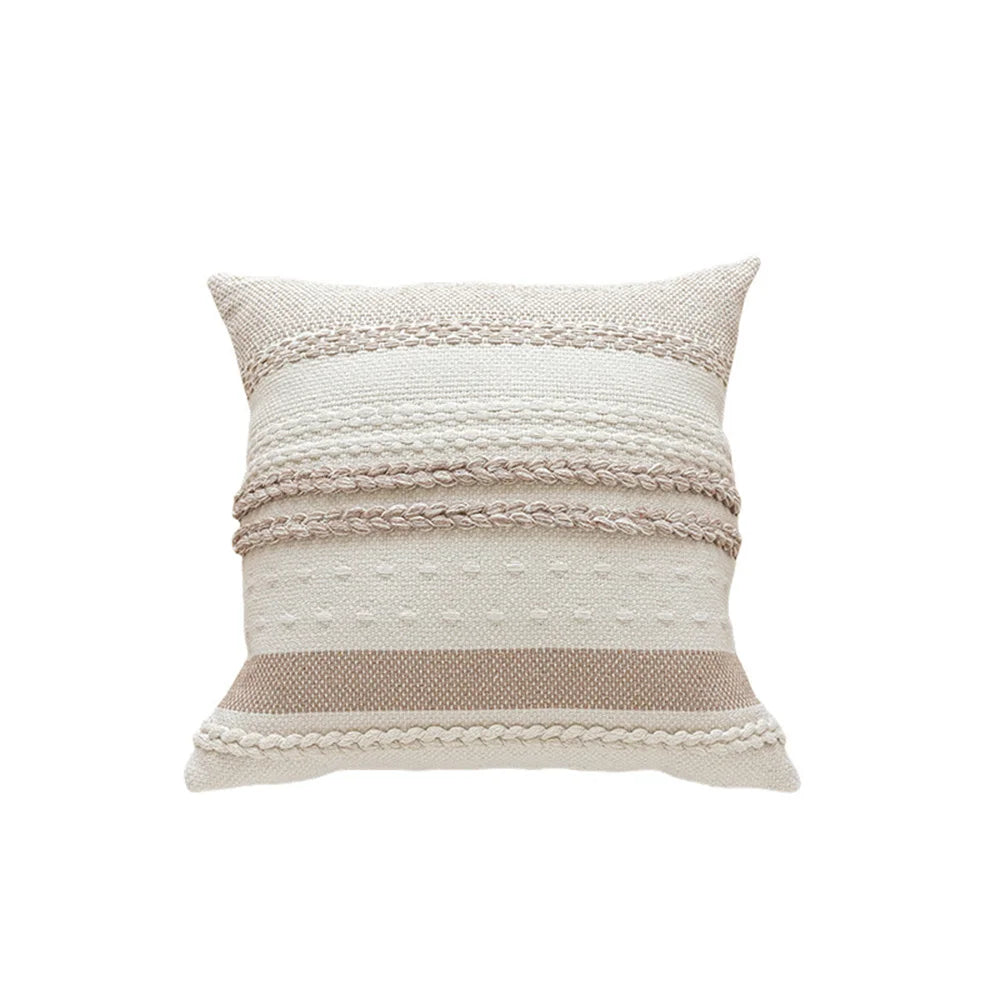 LuxeStripe™ – Funda de cojín premium 